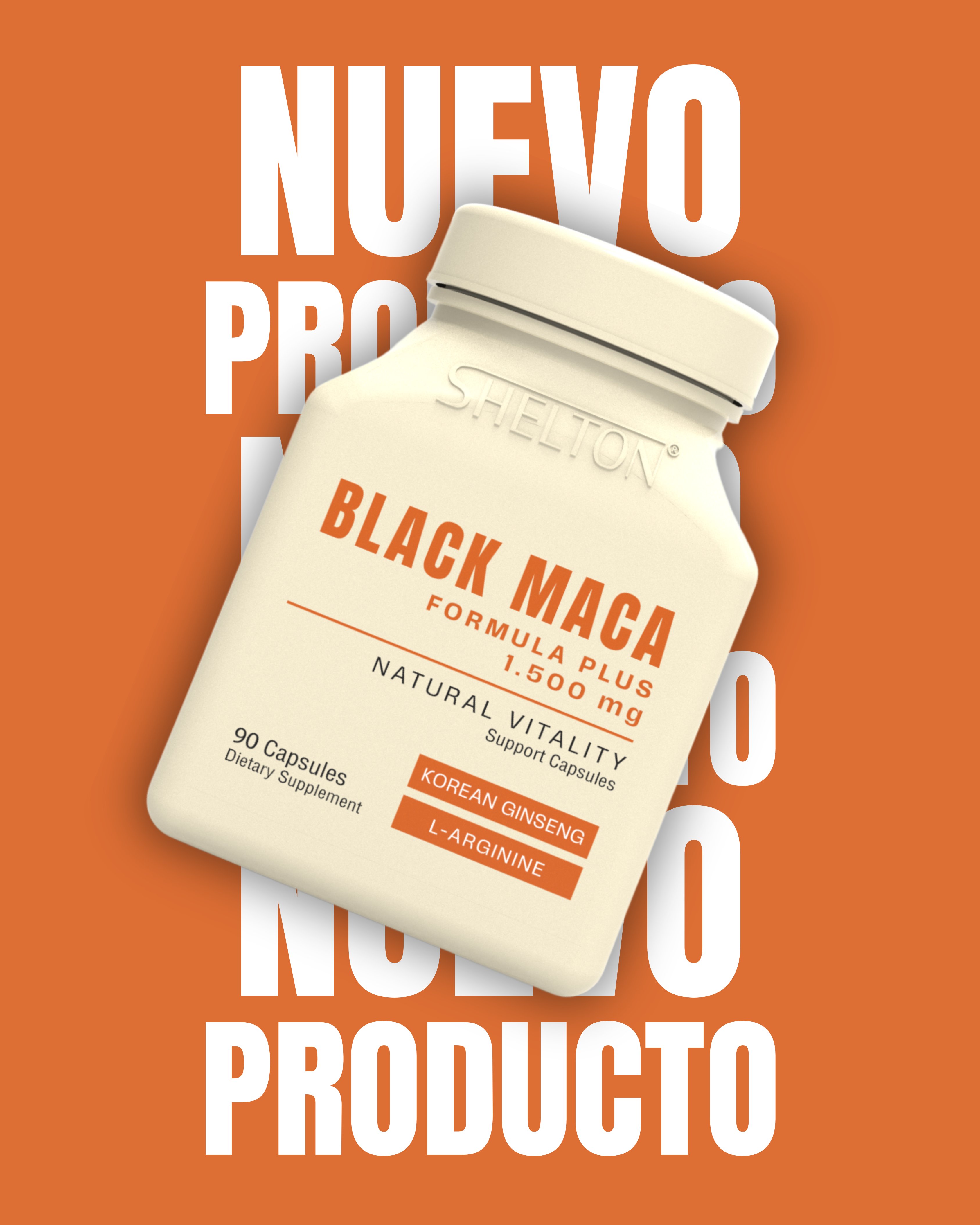 Black Maca (Maca Negra Peruana ) x 90 Cápsulas